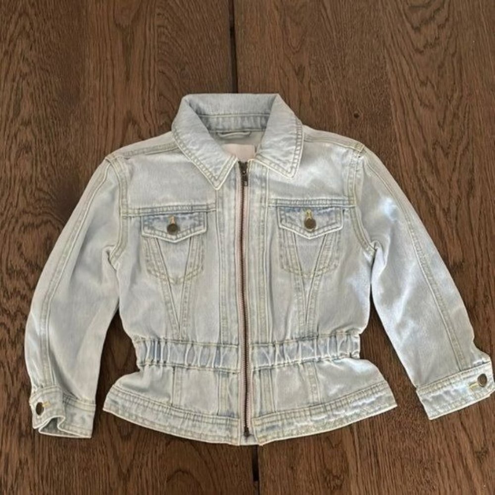 GB Girls Light Blue Jean Jacket City Stroll  Denim Jacket 6X